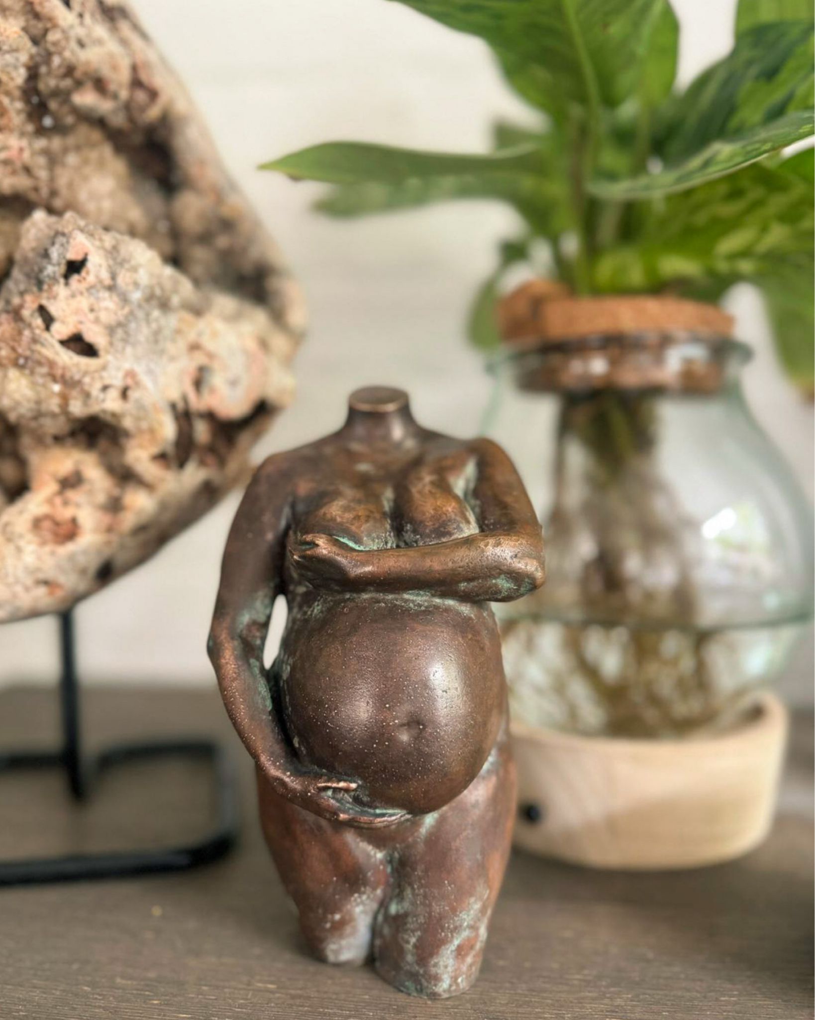 buikbeeldje brons brons buikbeeldje