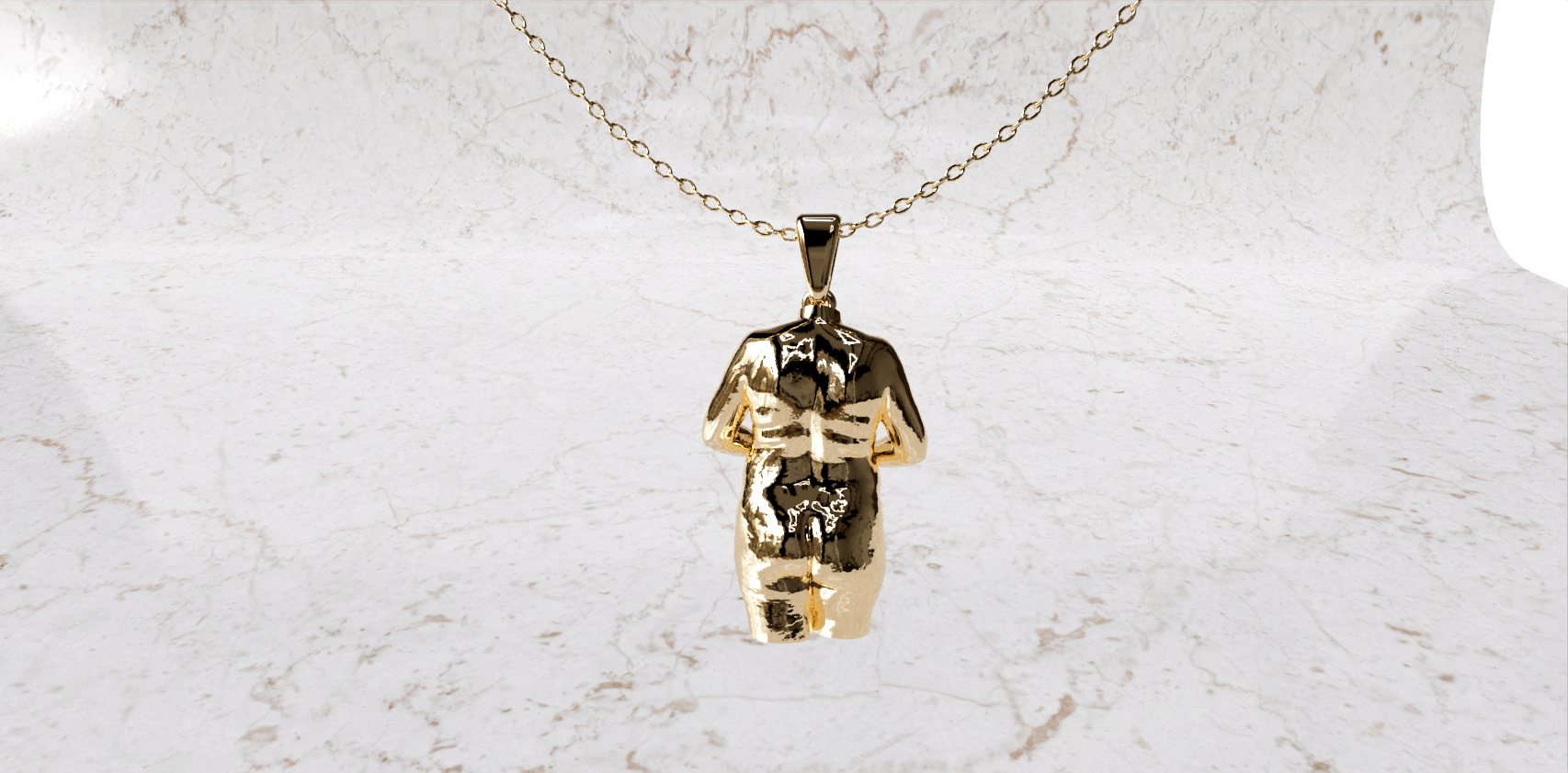 Bedel van zwangerschap aan ketting goud Bedel van zwangerschap aan ketting goud