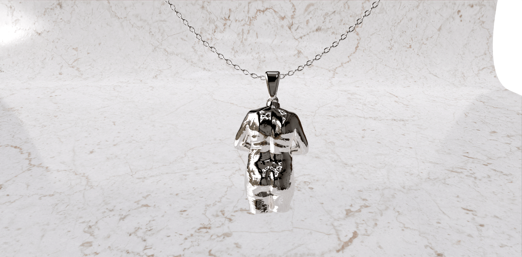 Bedel van zwangerschap aan ketting zilver Bedel van zwangerschap aan ketting zilver