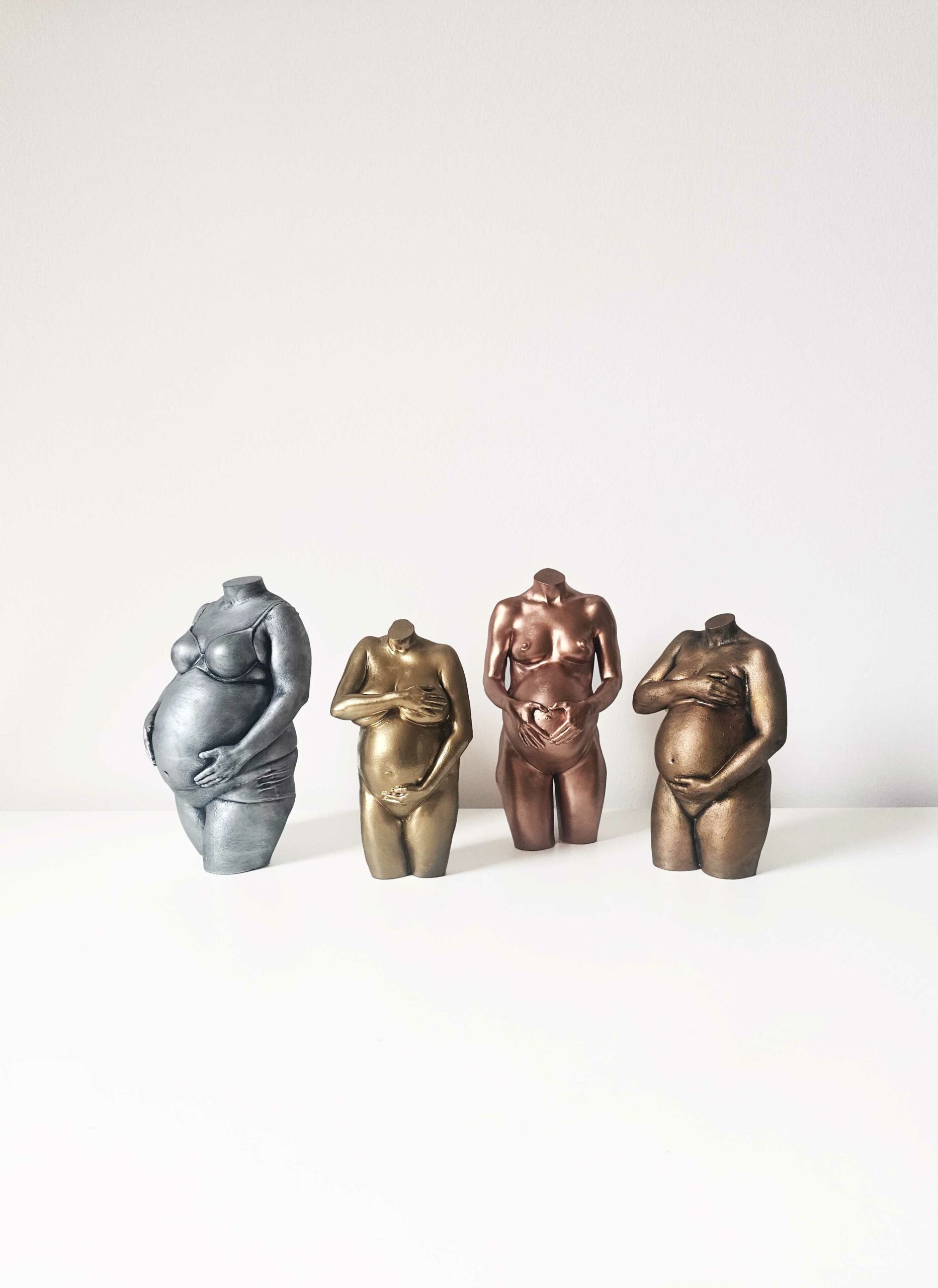 Zwangerschapsbeeldjes in diverse kleuren en maten