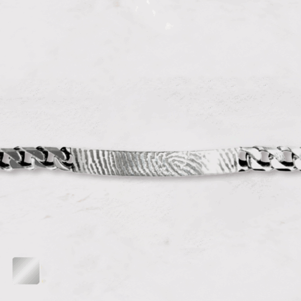 Armband vingerafdruk heren