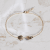 Armband met handje en voetje baby