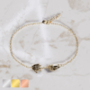Armband met handje en voetje