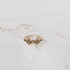 babyhandjes in een sieraad ring