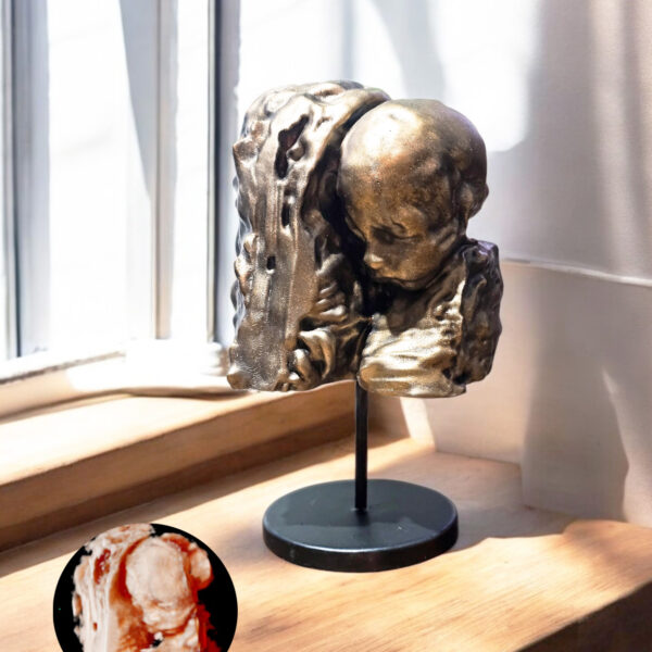 3D echo sterrenkind resin beeld