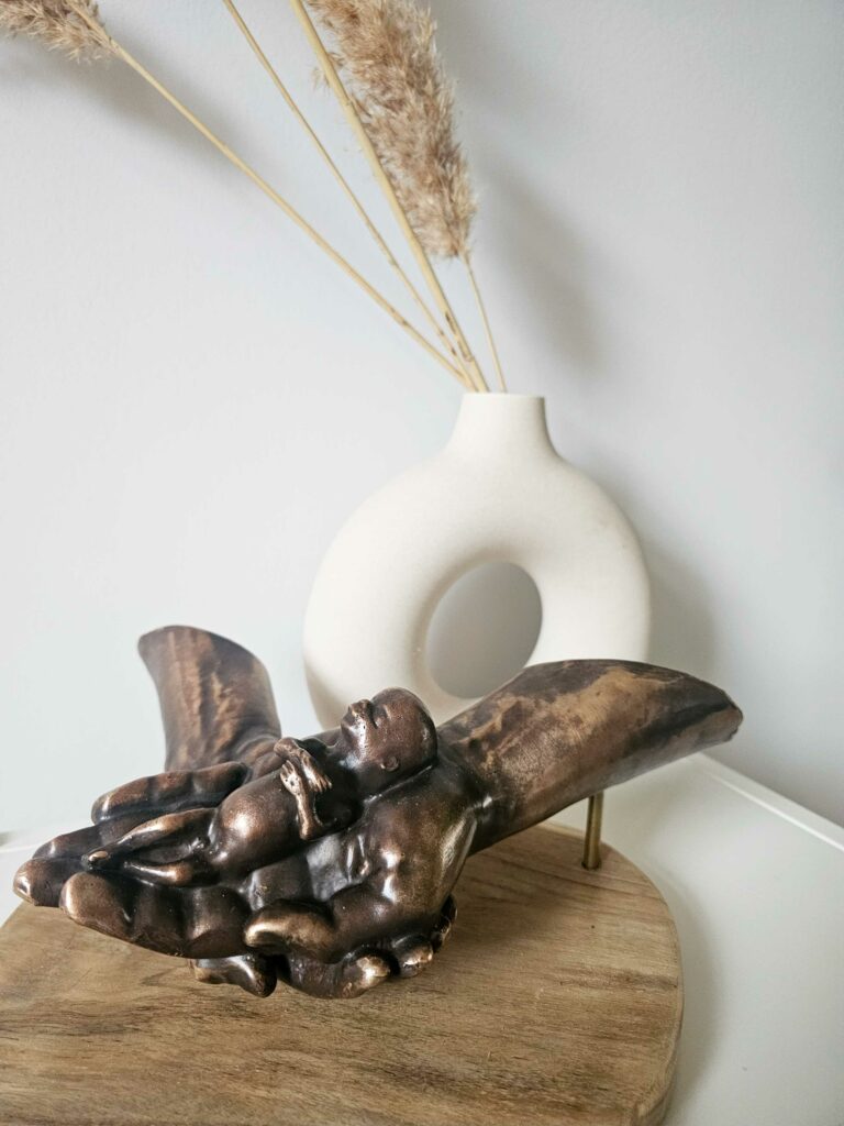 Sterrenkindje beeld gemaakt van een 3D scan