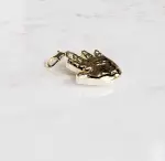 Bedel voor aan een armband van het het handafdrukje van je babytje in het goud
