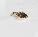 Bedel voor aan een armband van het het handafdrukje van je babytje in het goud